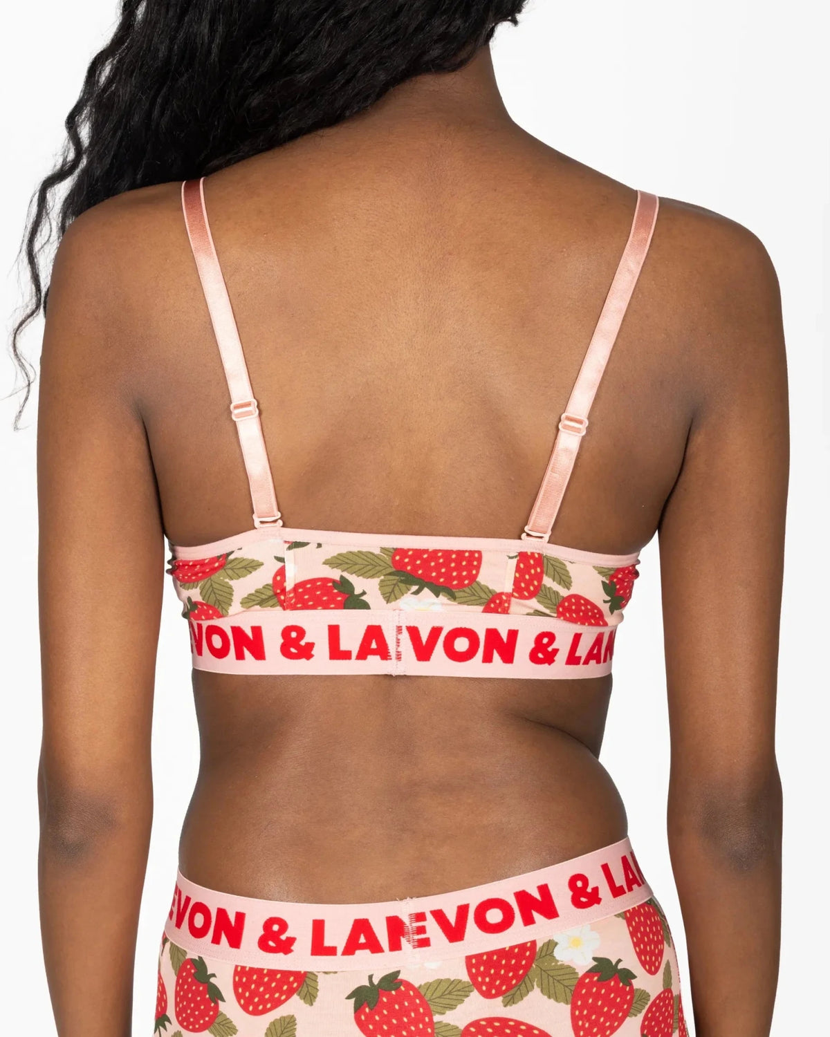 Devon + Lang Bria Printed Bralette | Wireless | Modal | Adjustable Straps -Devon + Lang- Cloud Nine Pajamas