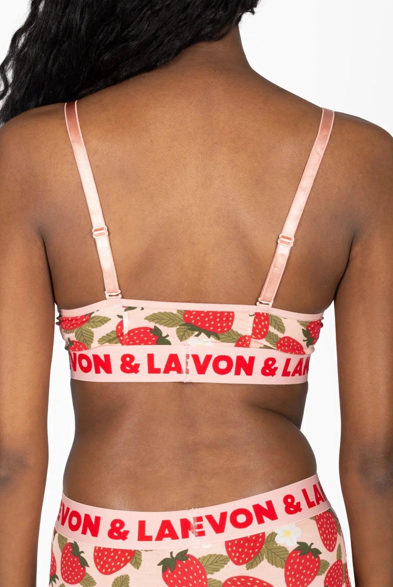 Devon + Lang Bria Printed Bralette | Wireless | Modal | Adjustable Straps -Devon + Lang- Cloud Nine Pajamas