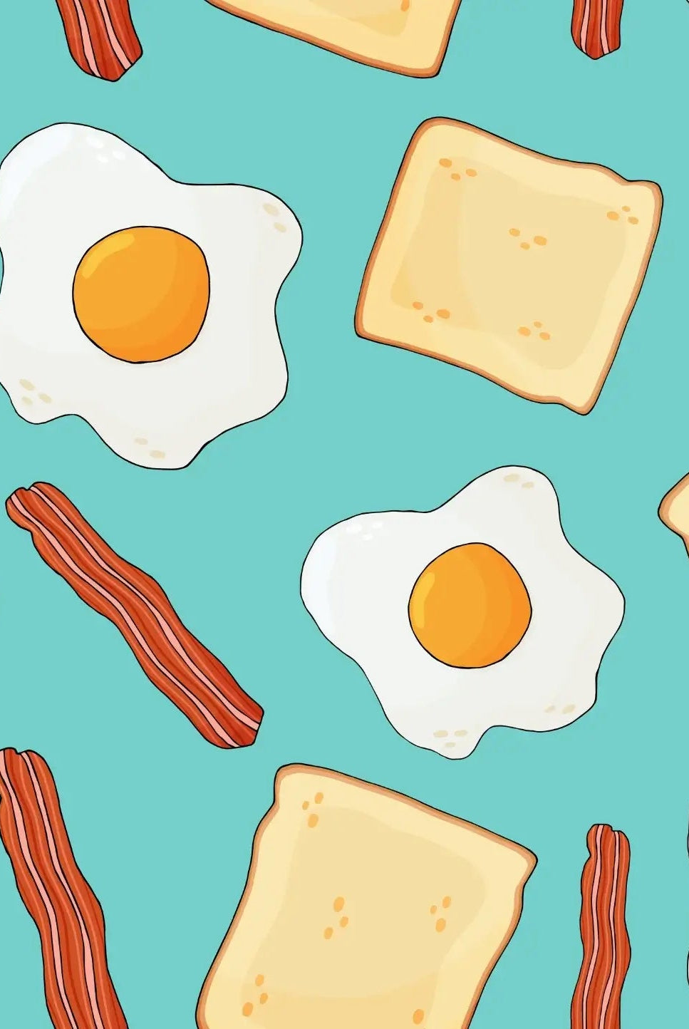 Devon + Lang breakfast print