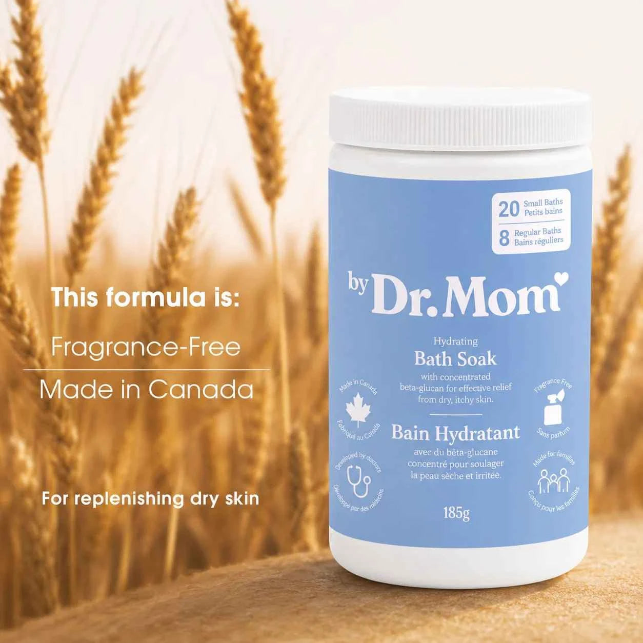 Dr Mom Soothing Beta-Glucan Bath Soak