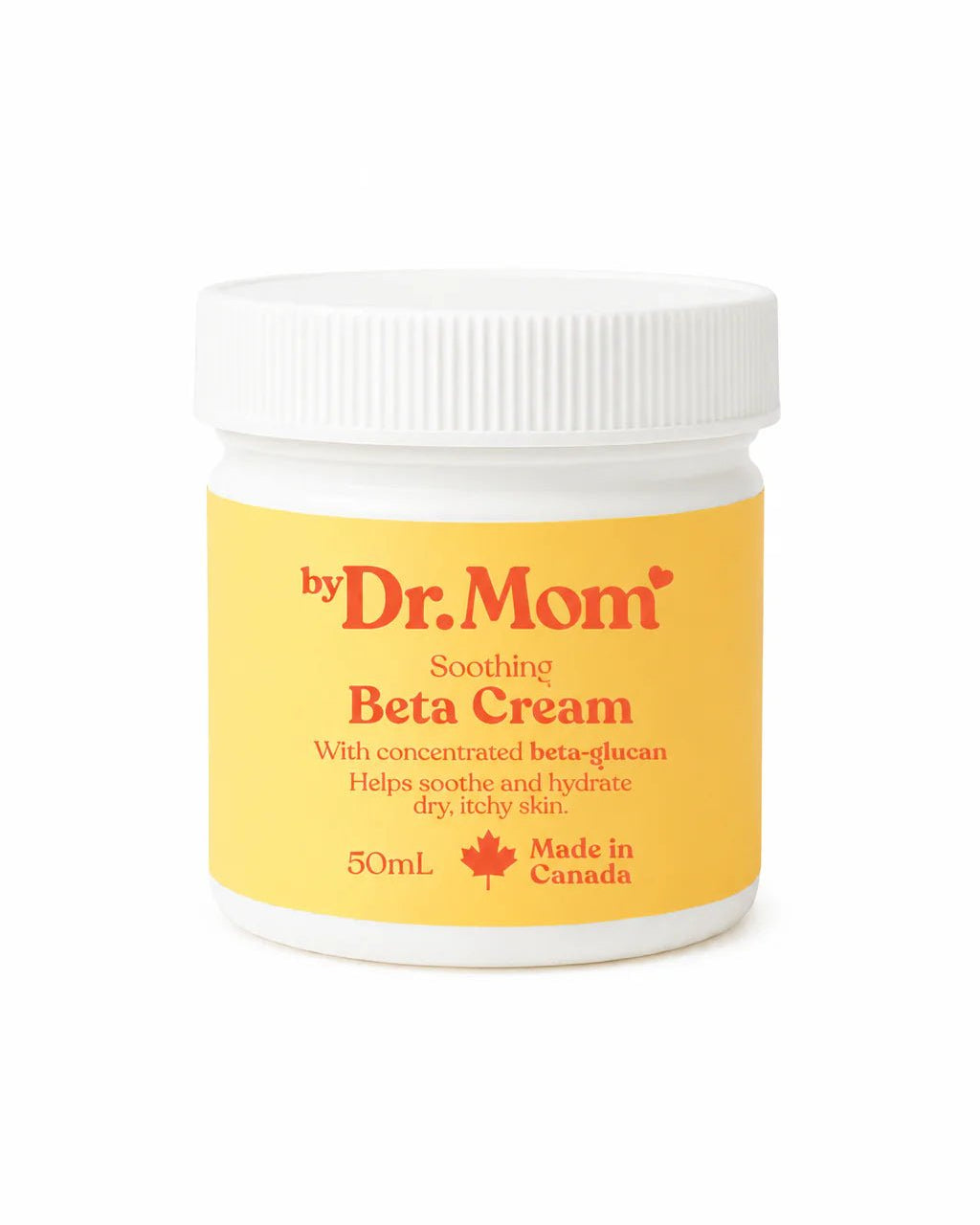 Dr Mom Soothing Beta-Glucan Cream 50 mL travel size — Cloud Nine Pajamas Edmonton