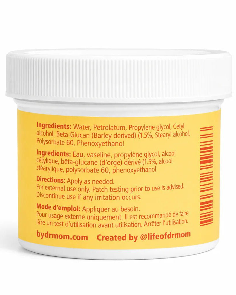 Dr Mom Soothing Beta-Glucan Cream 50 mL travel size — Cloud Nine Pajamas Edmonton