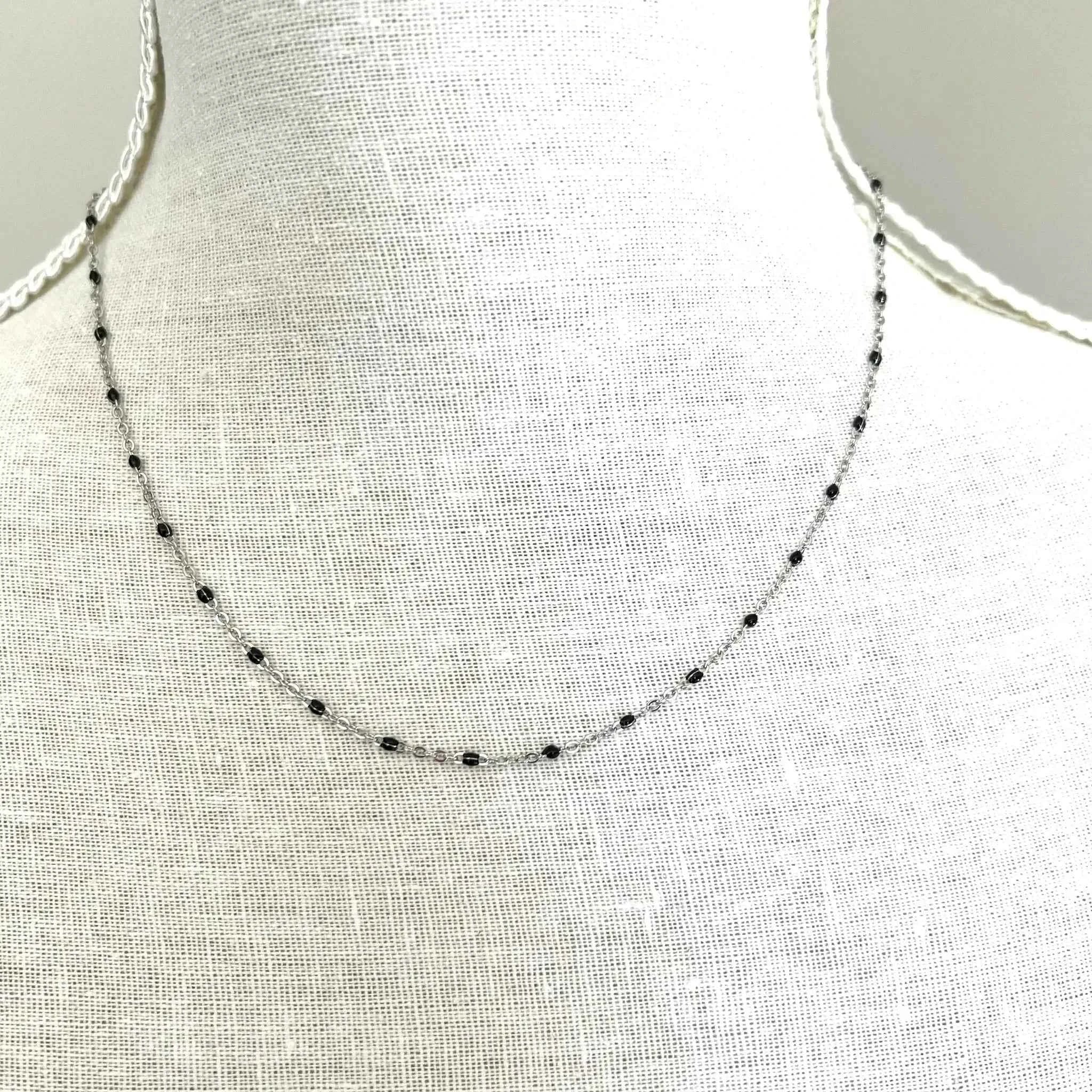 Enamel Necklace