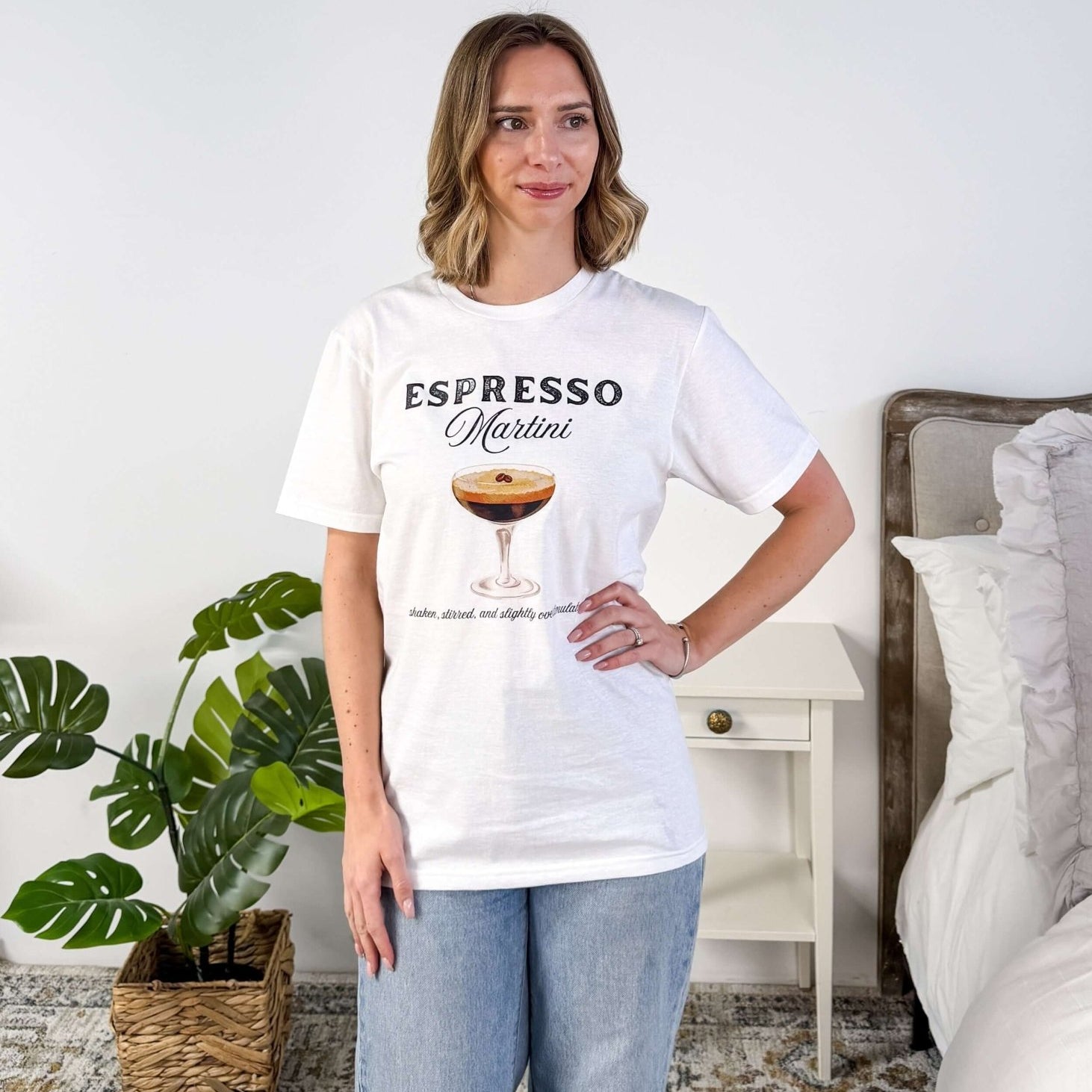 Espresso Martini Crew Fit Graphic Tee