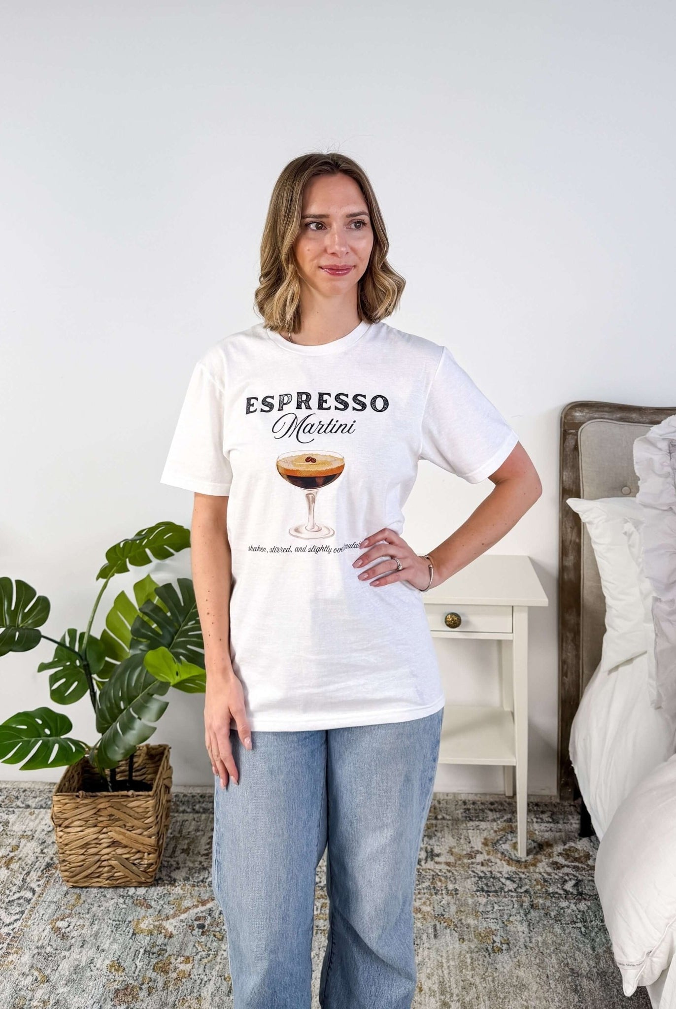Espresso Martini Crew Fit Graphic Tee