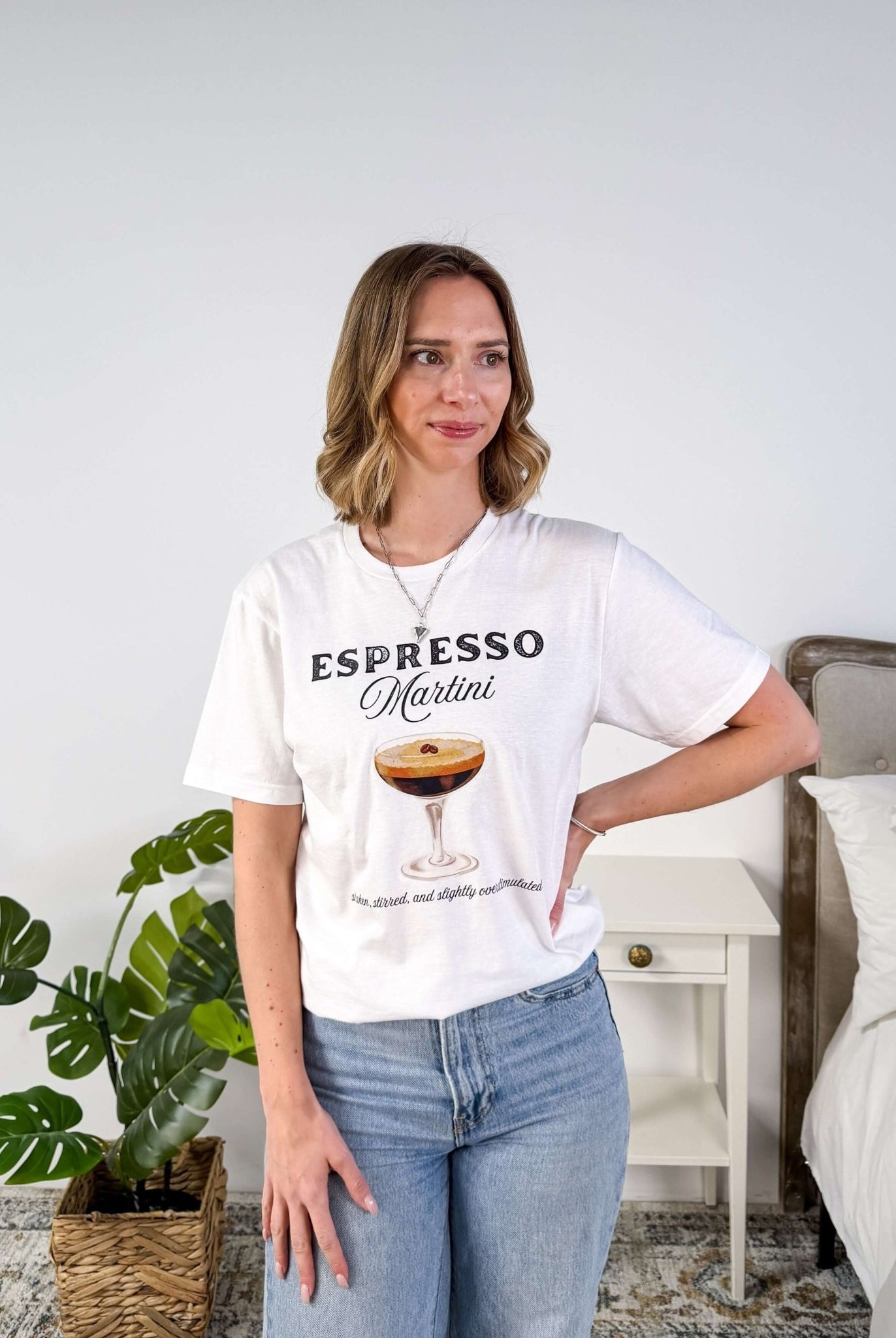 Espresso Martini Crew Fit Graphic Tee