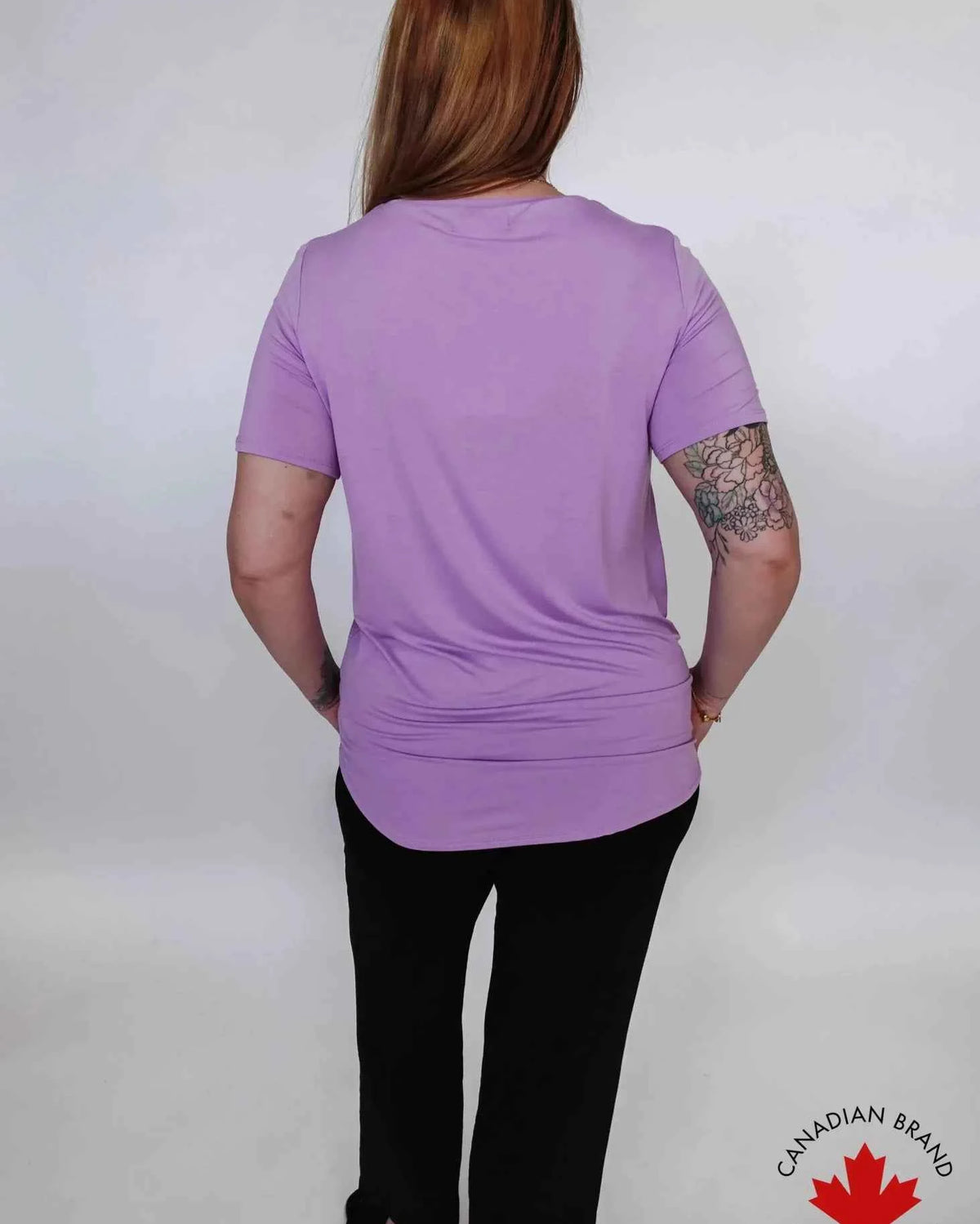 Georgia Rylan Women's Bamboo Moisture-Wicking Short Sleeve Tee in Core Colours