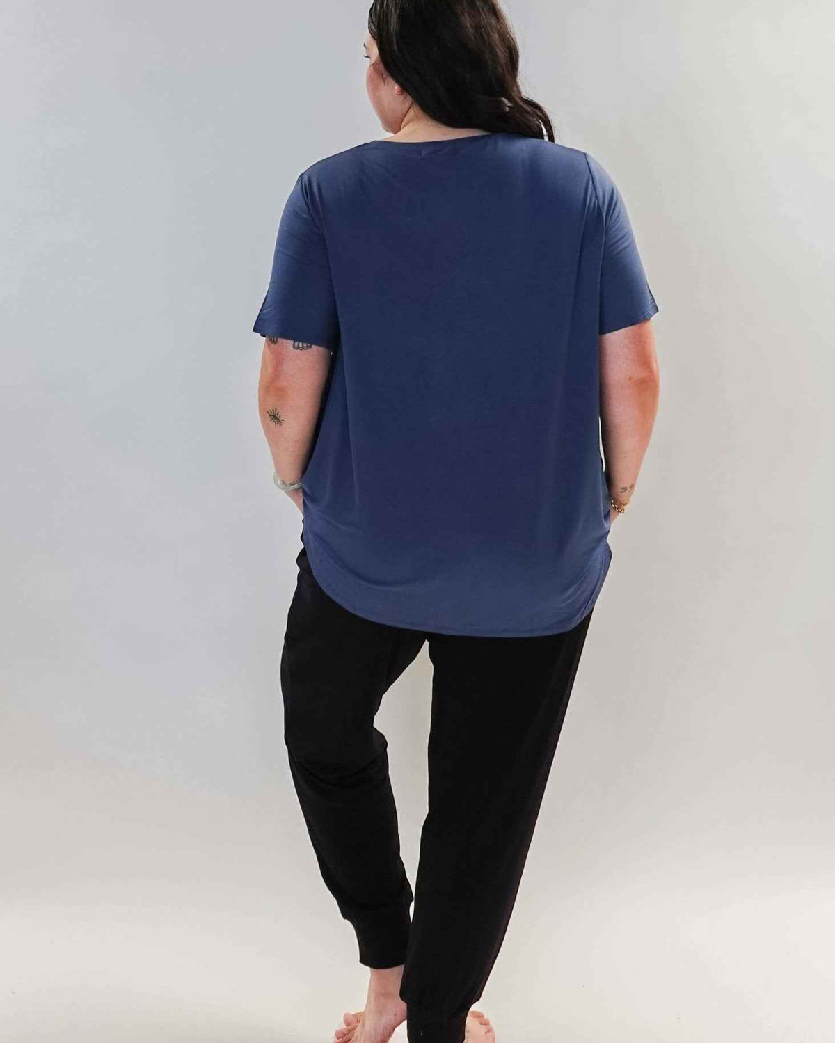 Georgia Rylan Women's Bamboo Moisture-Wicking Short Sleeve Tee in Core Colours