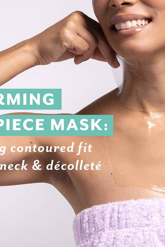 Patchology Firm Believer neck chest décolleté hydrogel mask treatment