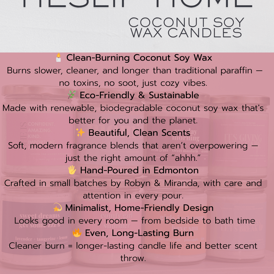 heslip home coconut soy wax candles