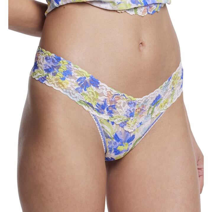 Hanky Panky 3 - Pack Signature Lace Low Rise Thong Gift Box – One Size Fits Most - HANKY PANKY - Cloud Nine Pajamas