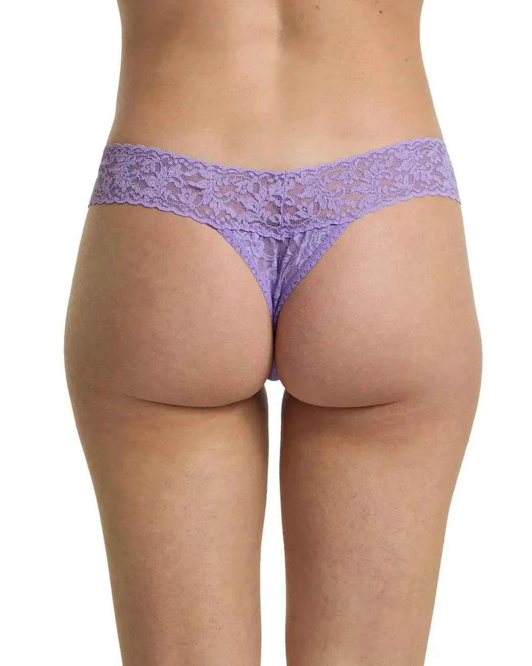 Hanky Panky Women's Signature Stretch Lace Low Rise Thong One Size Fits Most