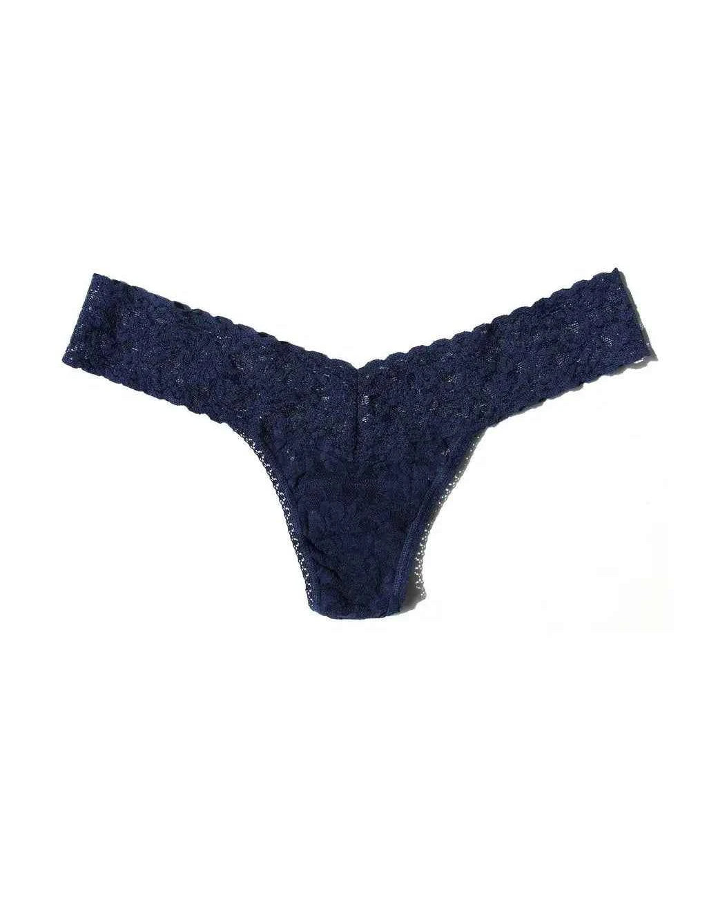 Hanky Panky Women's Signature Stretch Lace Low Rise Thong One Size Fits Most