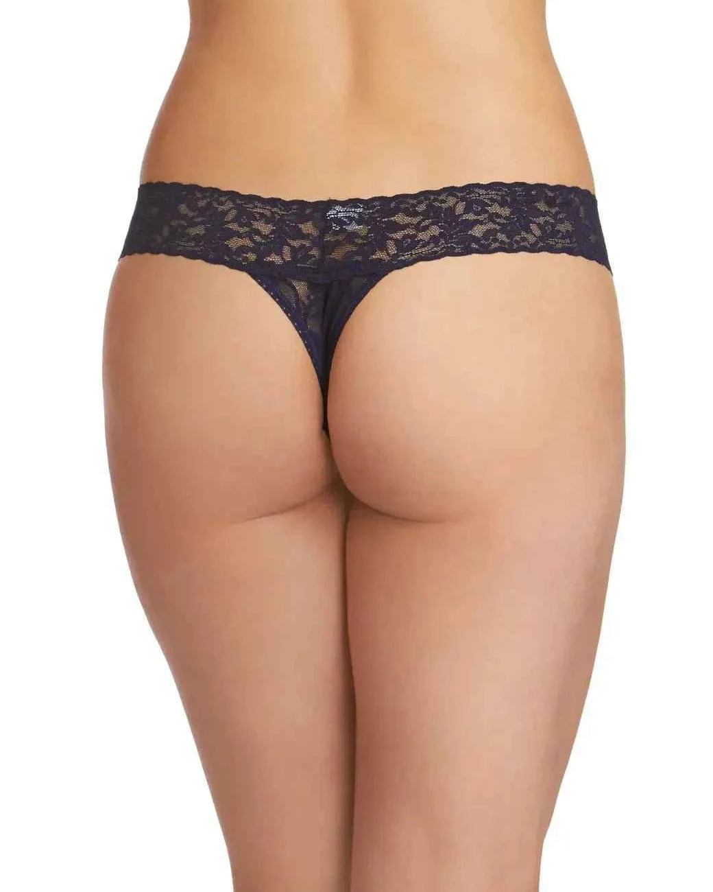Hanky Panky Women's Signature Stretch Lace Low Rise Thong One Size Fits Most