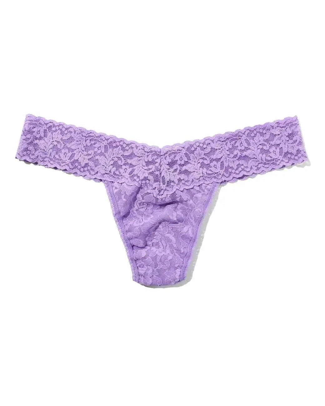 Hanky Panky Women's Signature Stretch Lace Low Rise Thong One Size Fits Most