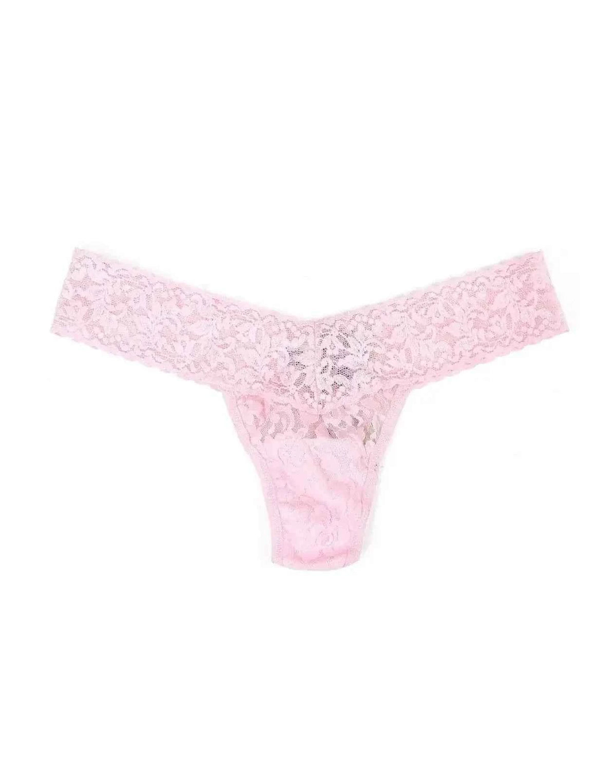Hanky Panky Women's Signature Stretch Lace Low Rise Thong One Size Fits Most