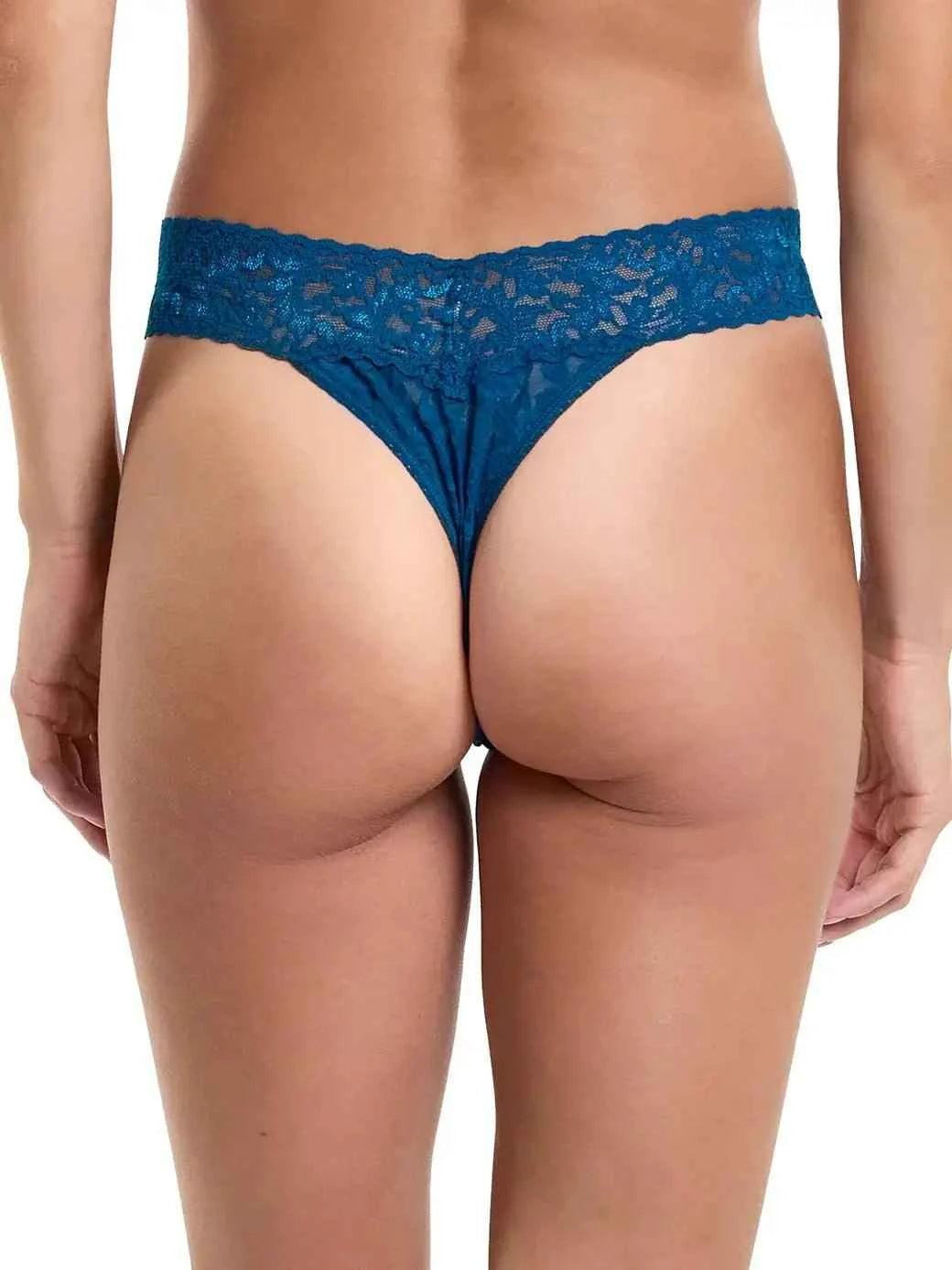 Hanky Panky Women's Signature Stretch Lace Original Rise Thong One Size Fits Most
