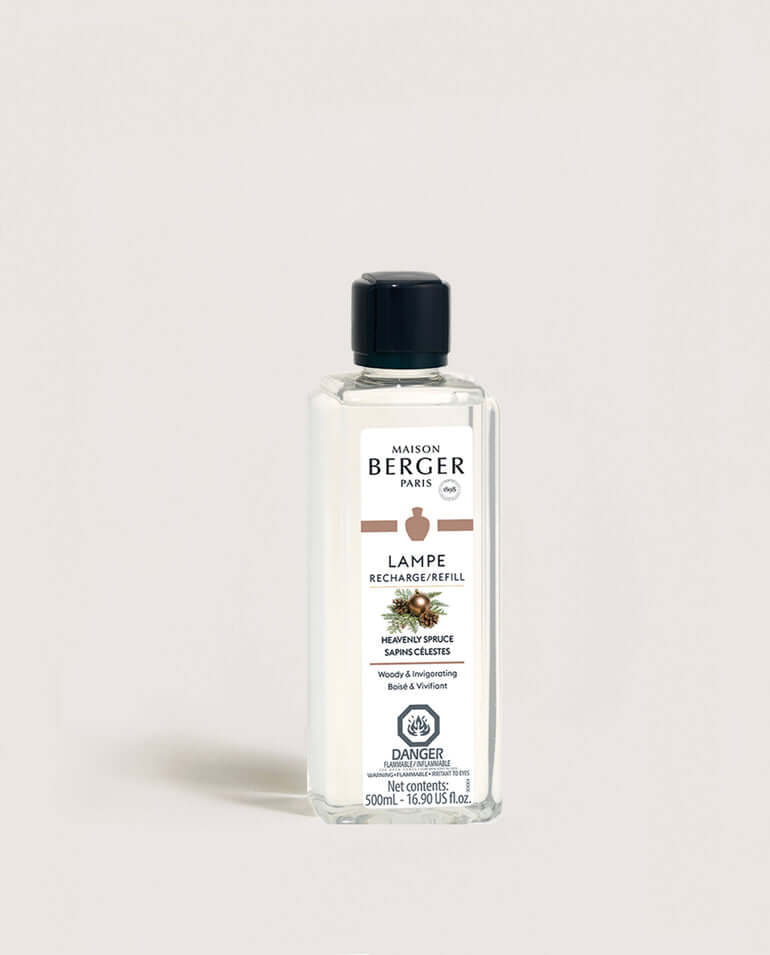 Maison Berger Paris Heavenly Spruce Fragrance Refill 500ml bottle — Cloud Nine Pajamas Edmonton