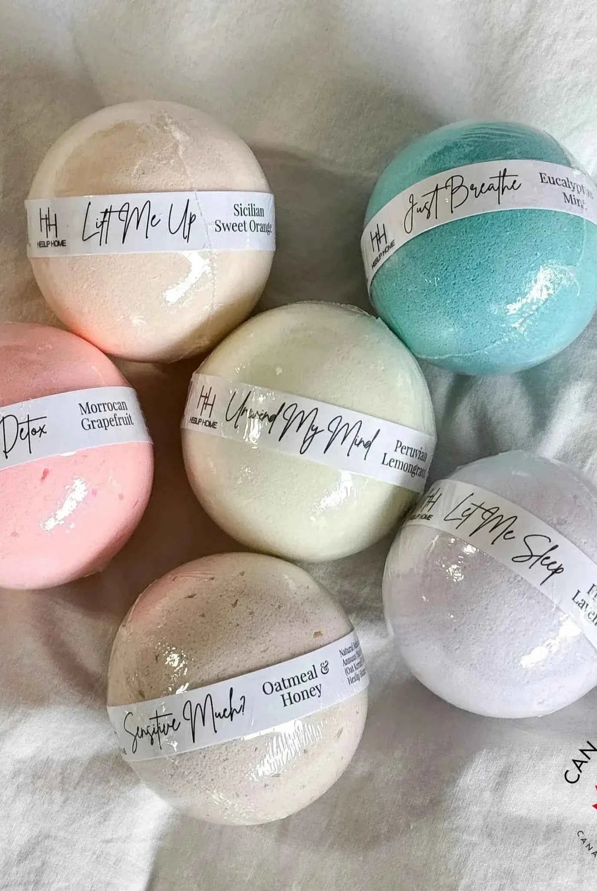 Heslip Home Large Luxury Bath Bomb (200g) | Deep Relaxation