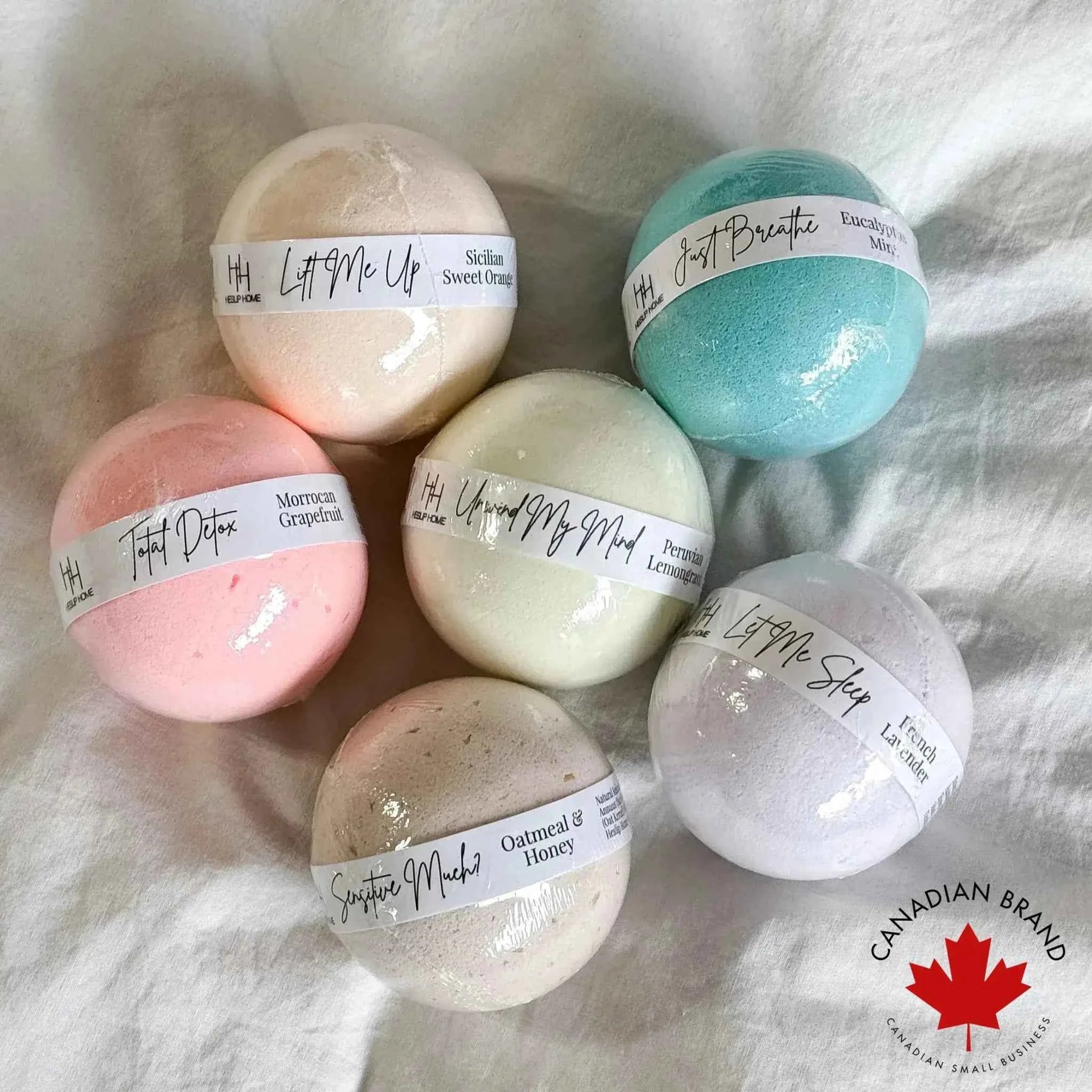 Heslip Home Large Luxury Bath Bomb (200g) | Deep Relaxation