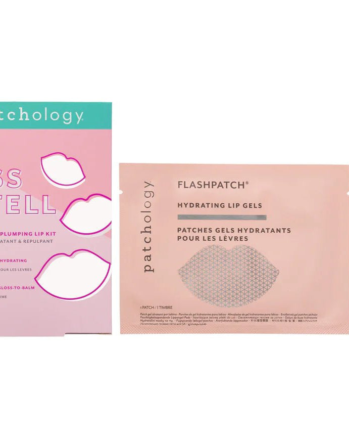 Patchology Kiss and Tell hydrating lip gel gloss to balm kit