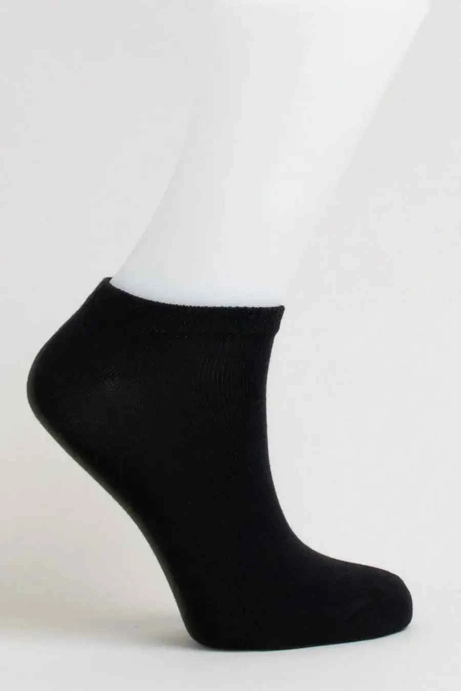 Ladies Bamboo Ankle Socks – Soft, Moisture-Wicking Trainer Socks