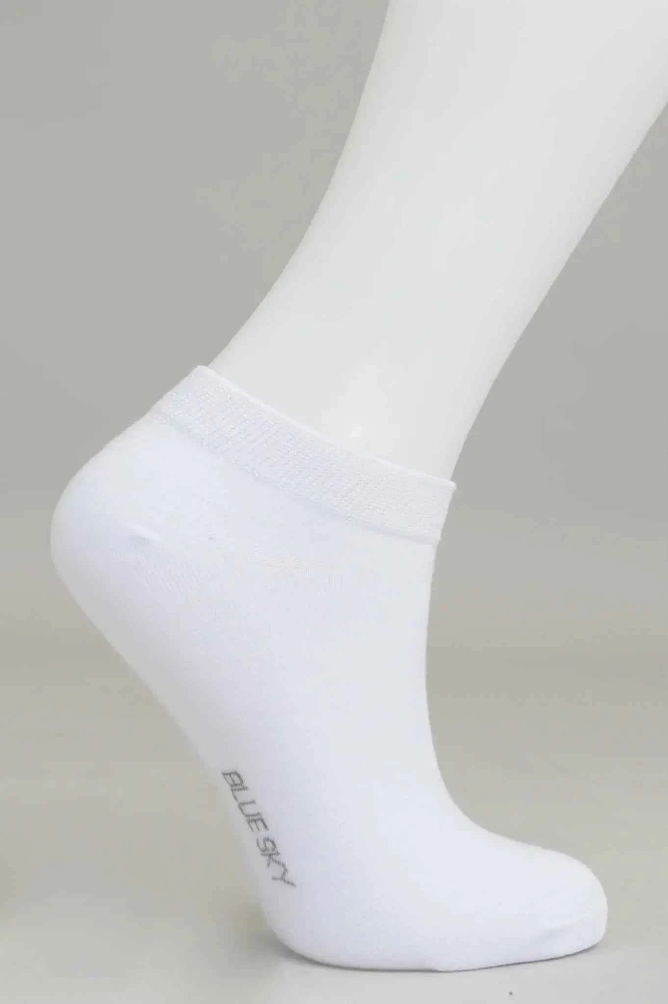 Ladies Bamboo Ankle Socks – Soft, Moisture-Wicking Trainer Socks