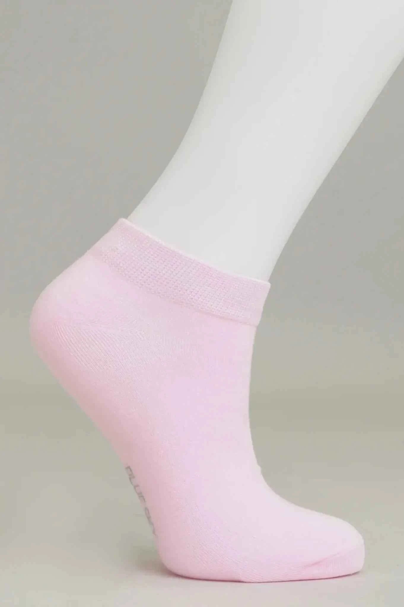 Ladies Bamboo Ankle Socks – Soft, Moisture-Wicking Trainer Socks