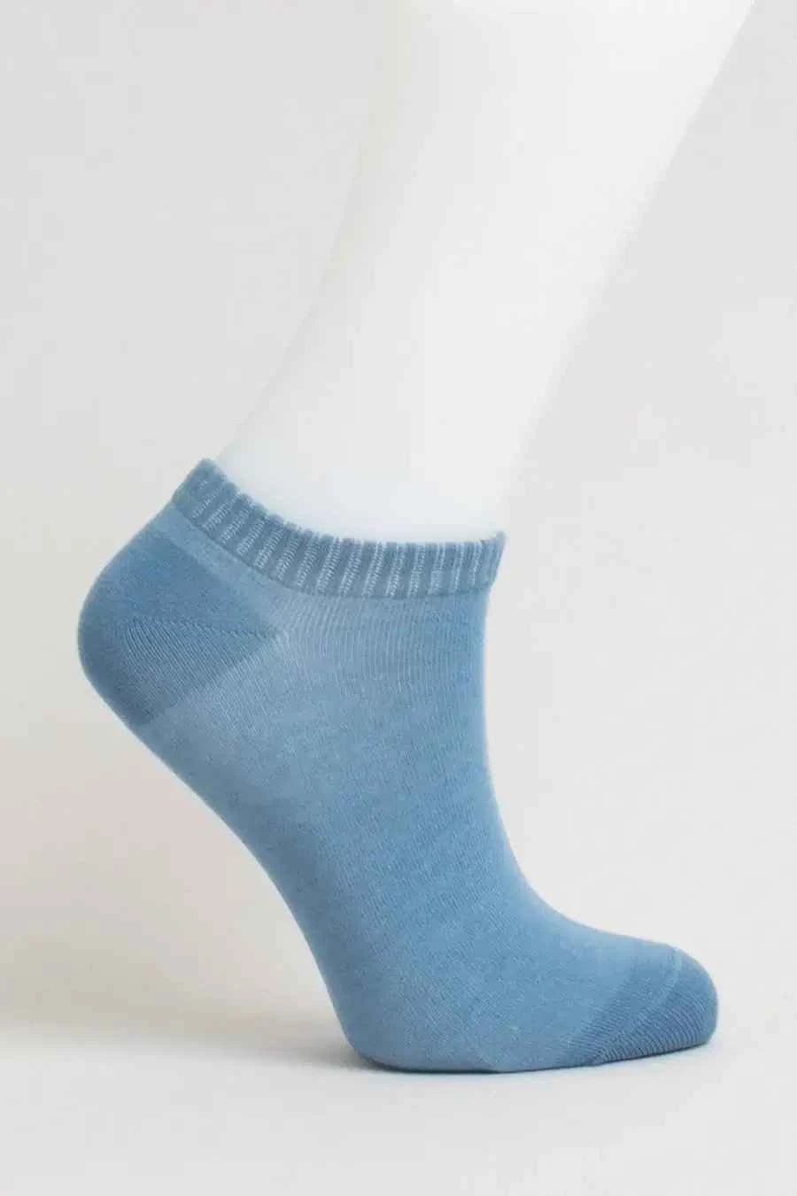 Ladies Bamboo Ankle Socks – Soft, Moisture-Wicking Trainer Socks