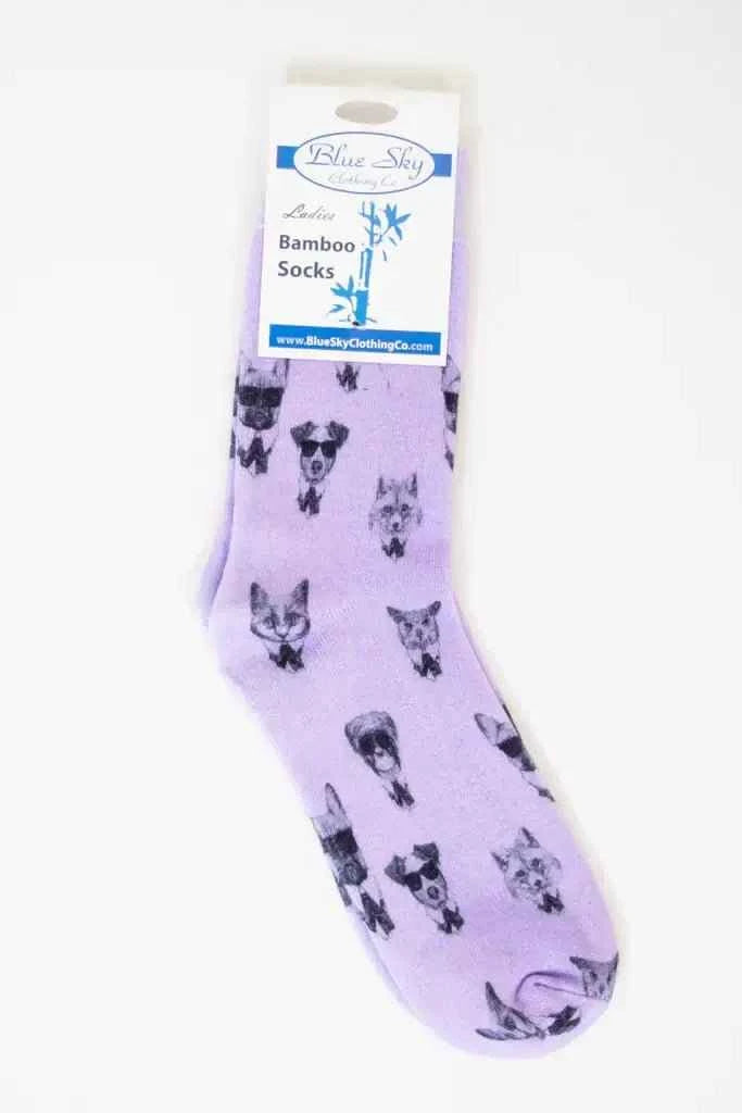 Ladies Bamboo Crew Dress Socks – Antibacterial | Moisture-Wicking