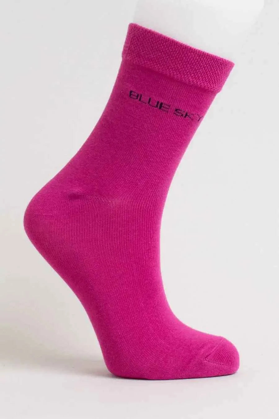 Ladies Bamboo Crew Dress Socks – Antibacterial | Moisture-Wicking