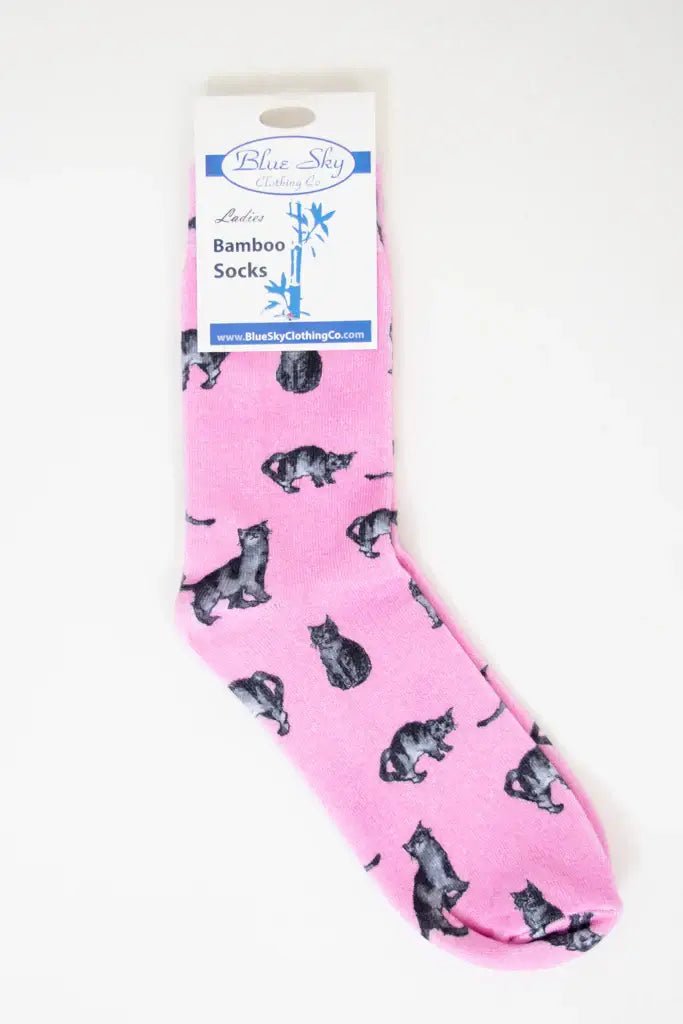 Ladies Bamboo Crew Dress Socks