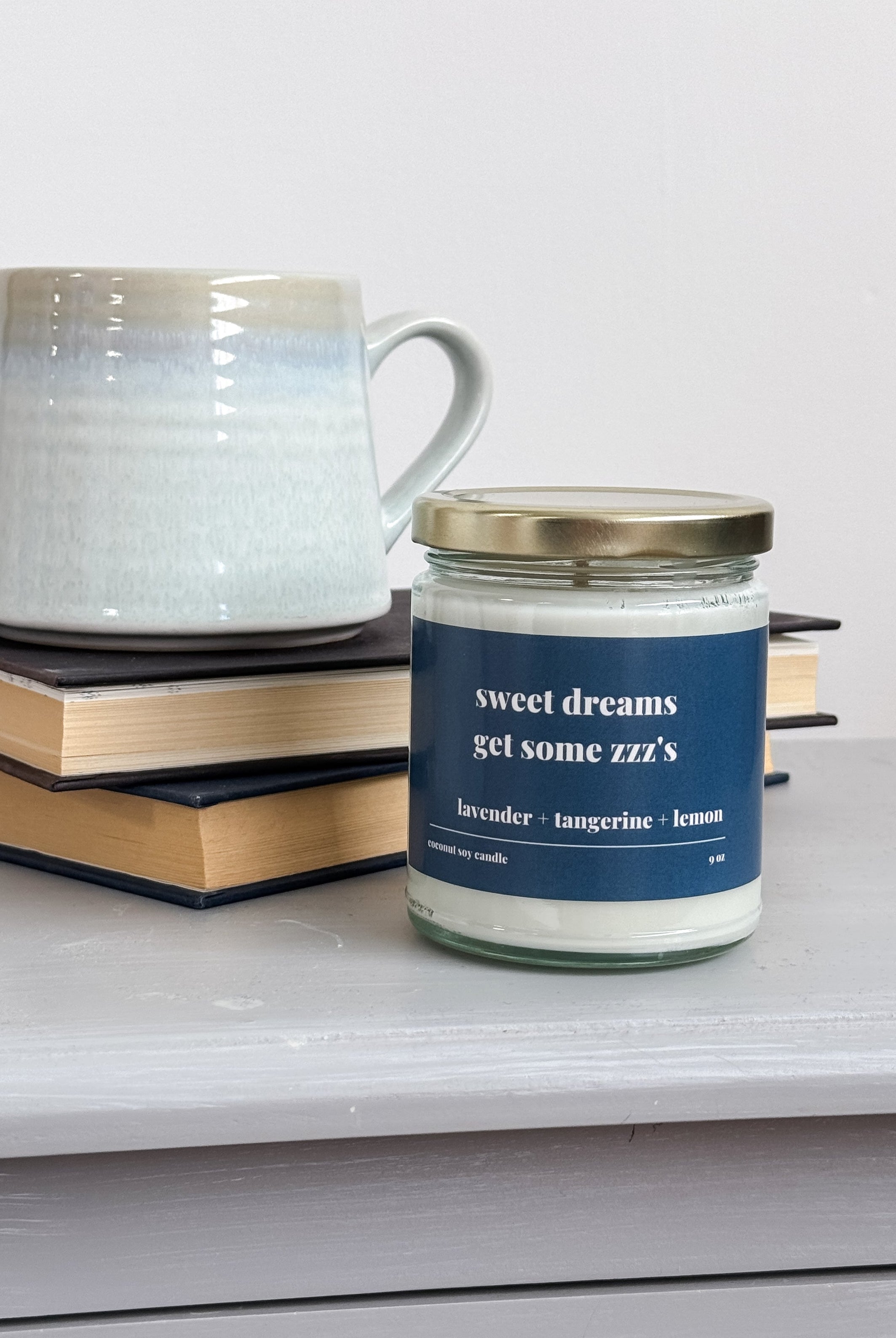 heslip home coconut soy wax candle lavender citrus sleep