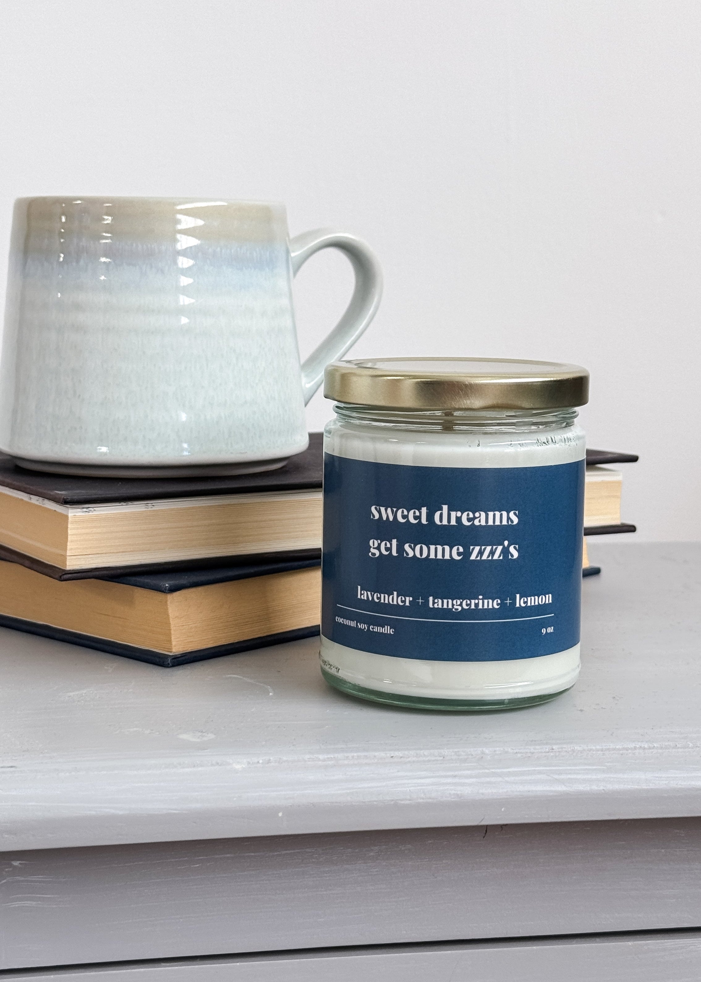 heslip home coconut soy wax candle lavender citrus sleep