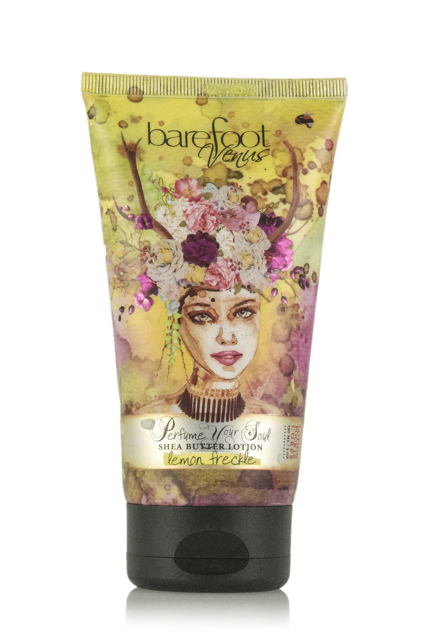 Barefoot Venus Lemon Freckle Body Lotion 150ml tube vanilla lemon scent — Cloud Nine Pajamas Edmonton