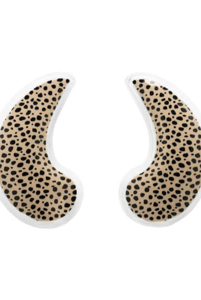 leopard print eye gel reusable