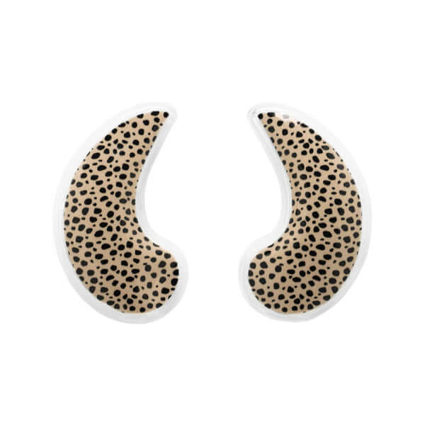 leopard print eye gel reusable