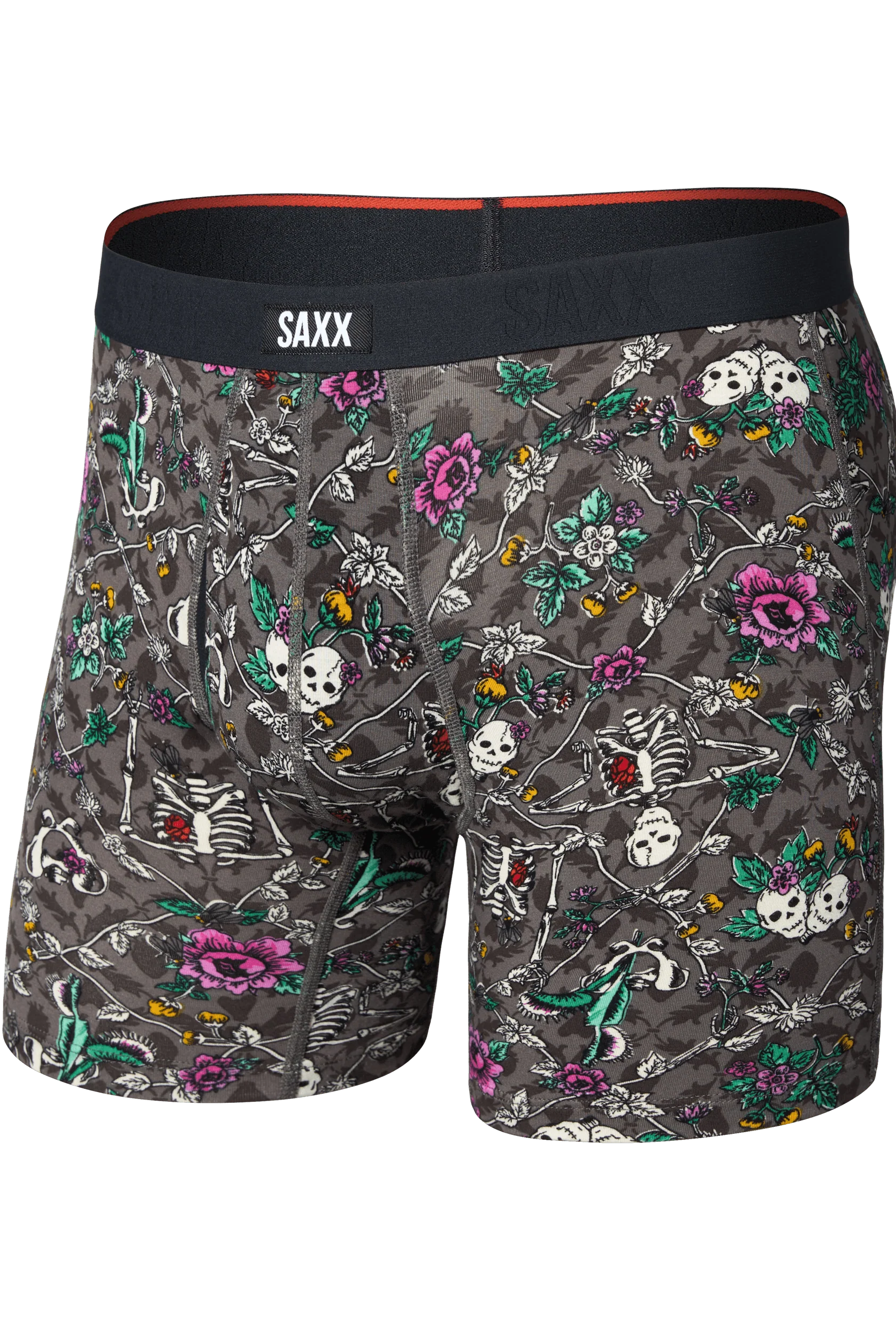 SAXX Vibe Xtra Soft Boxer Brief Lovely Bones print off figure — Cloud Nine Pajamas