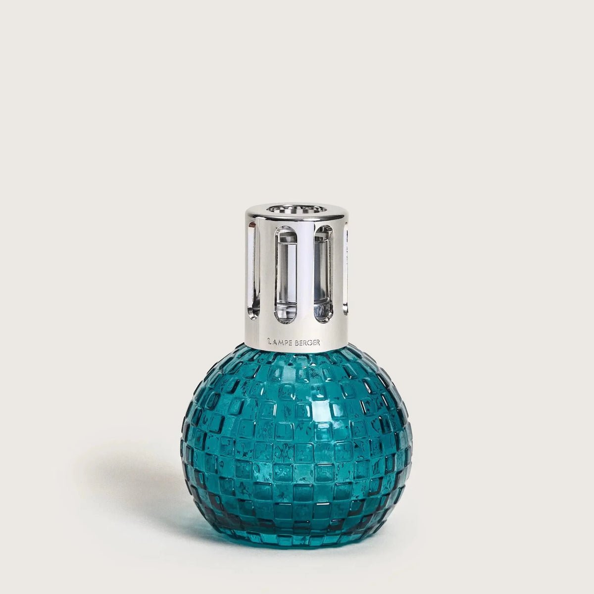 Maison Berger Disco Lamp Teal Green faceted glass design — Cloud Nine Pajamas