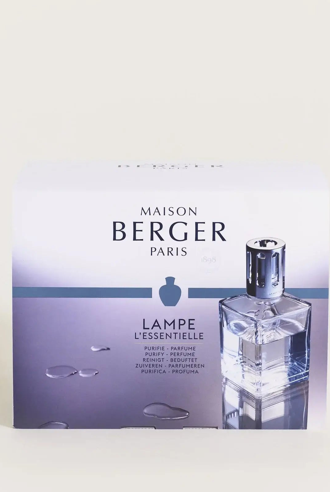 Maison Berger Paris Fragrance Lamp Starter Kit – Square Glass Lamp with Oil - Maison Berger Paris - Cloud Nine Pajamas