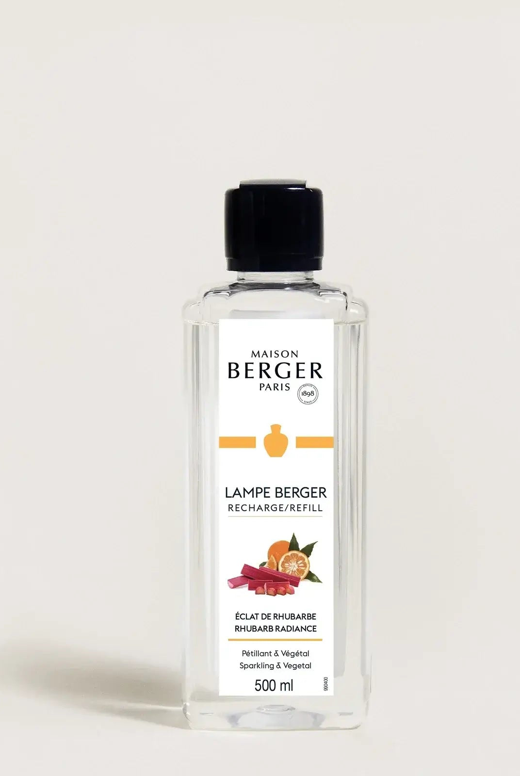 rhubard raidiance maison berger 500ml fragrance refill
