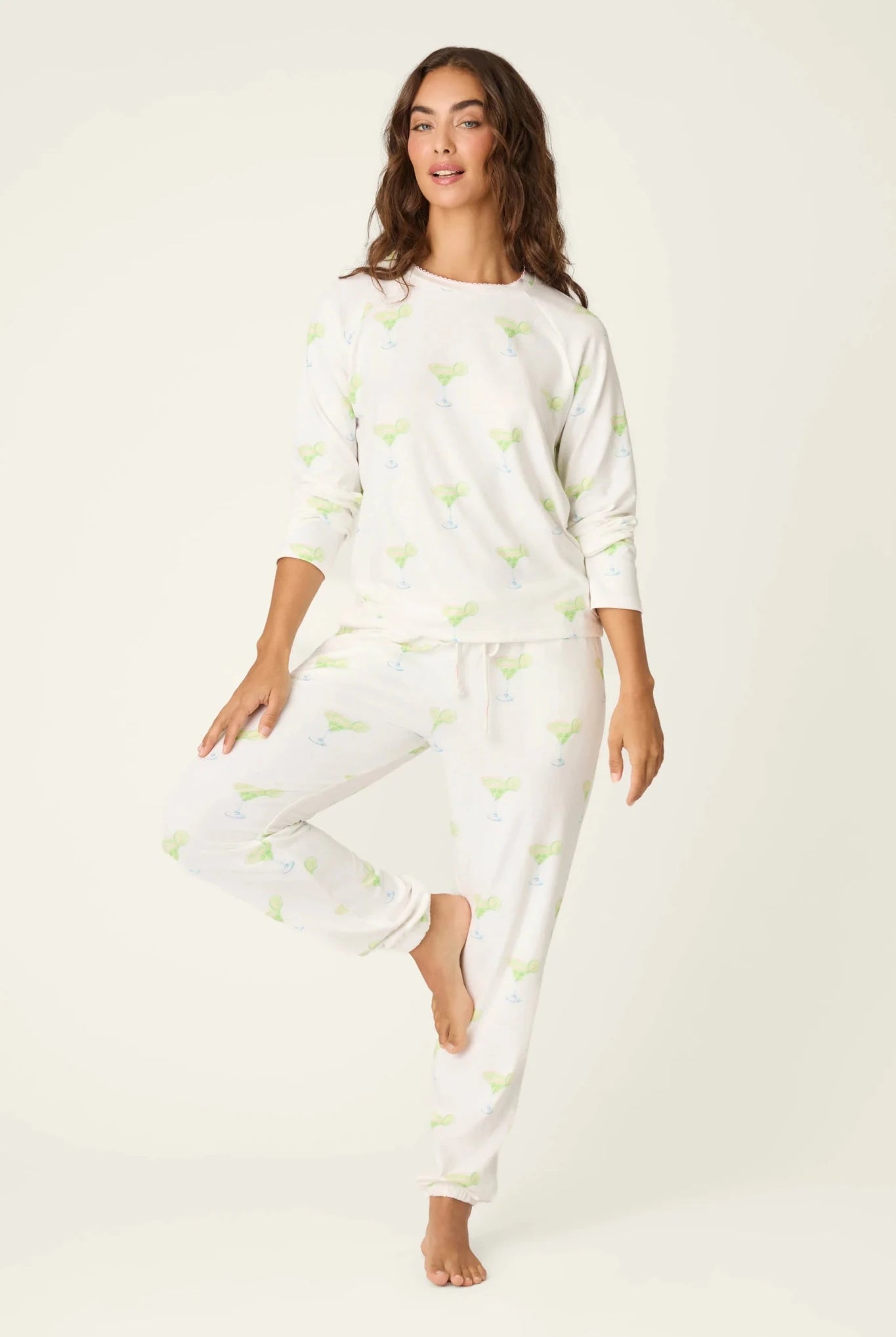Margarita Mama Top & Jogger Set - PJ Salvage -PJ Salvage- Cloud Nine Pajamas