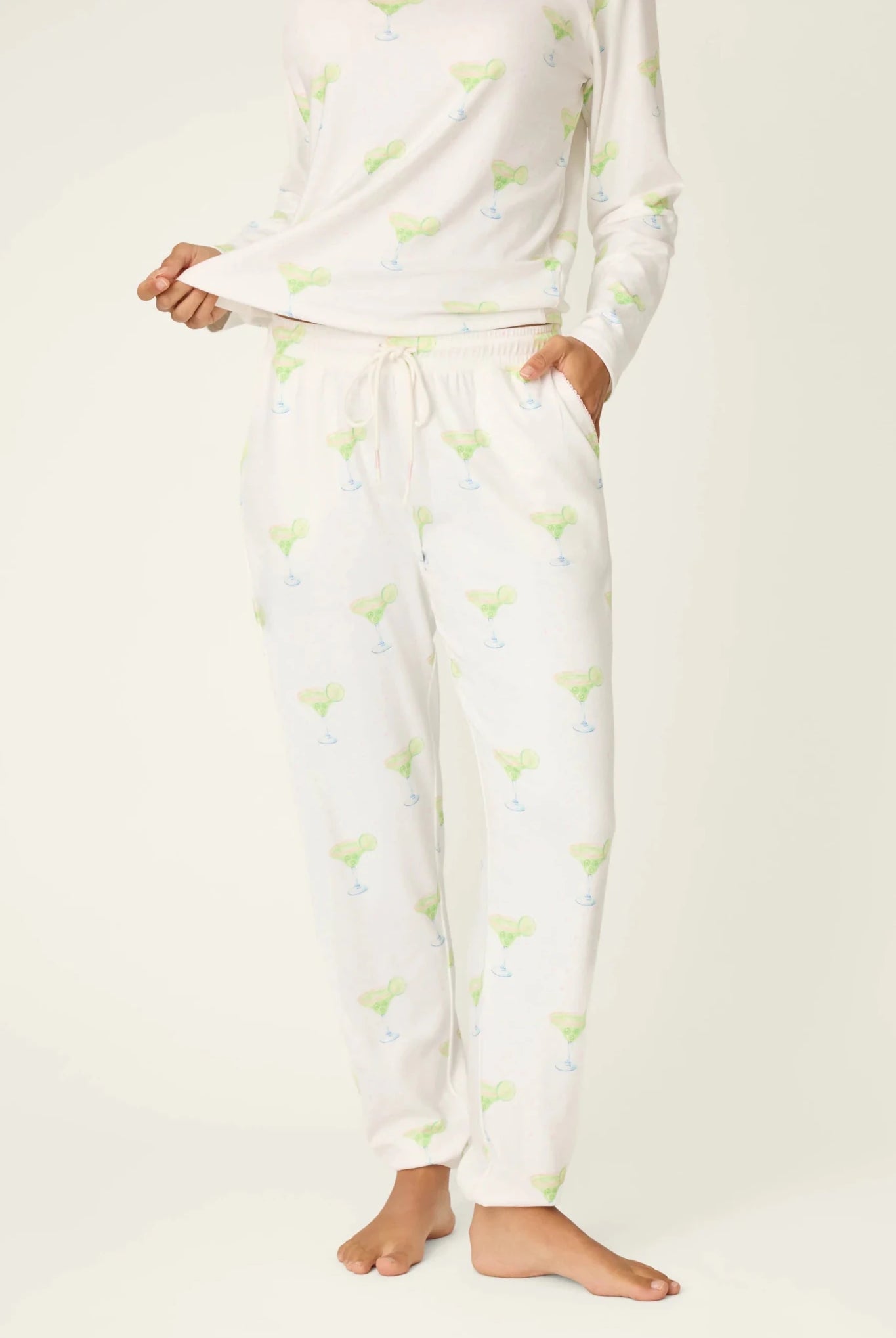 Margarita Mama Top & Jogger Set - PJ Salvage -PJ Salvage- Cloud Nine Pajamas