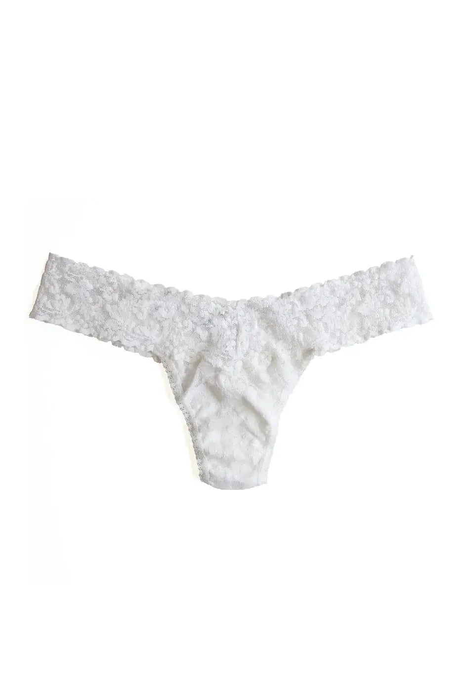 marshmallow Low Rise Thong Wrapped-HANKY PANKY-Cloud Nine Pajamas