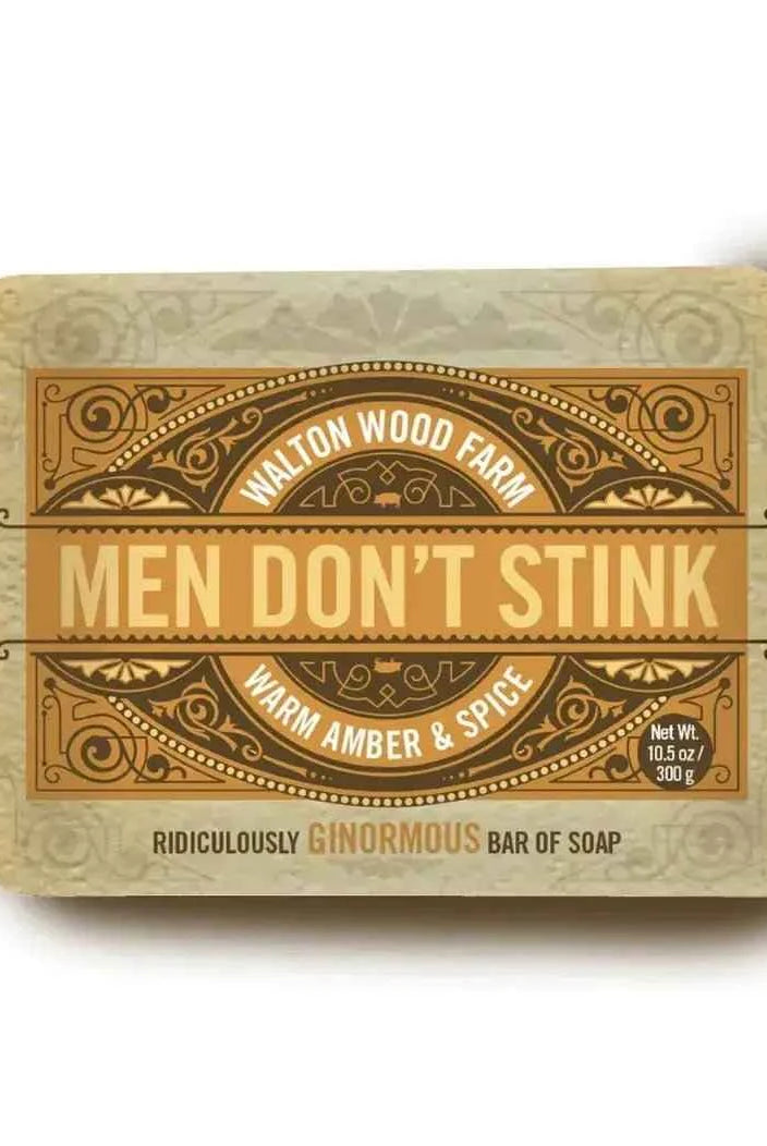 Men Don't Stink Giant Bar | Walton Wood Farms