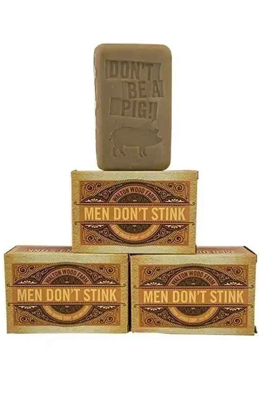 Men Don't Stink Giant Bar | Walton Wood Farms