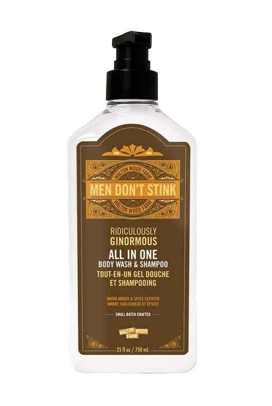 Men Don't Stink Ginormous All in One 750ml/25OZ Size