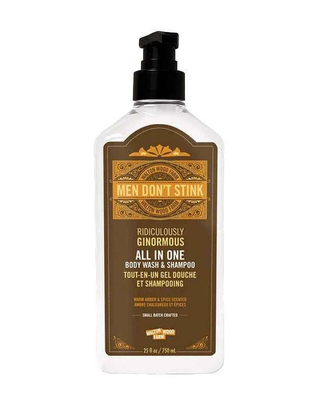 Men Don't Stink Ginormous All in One 750ml/25OZ Size
