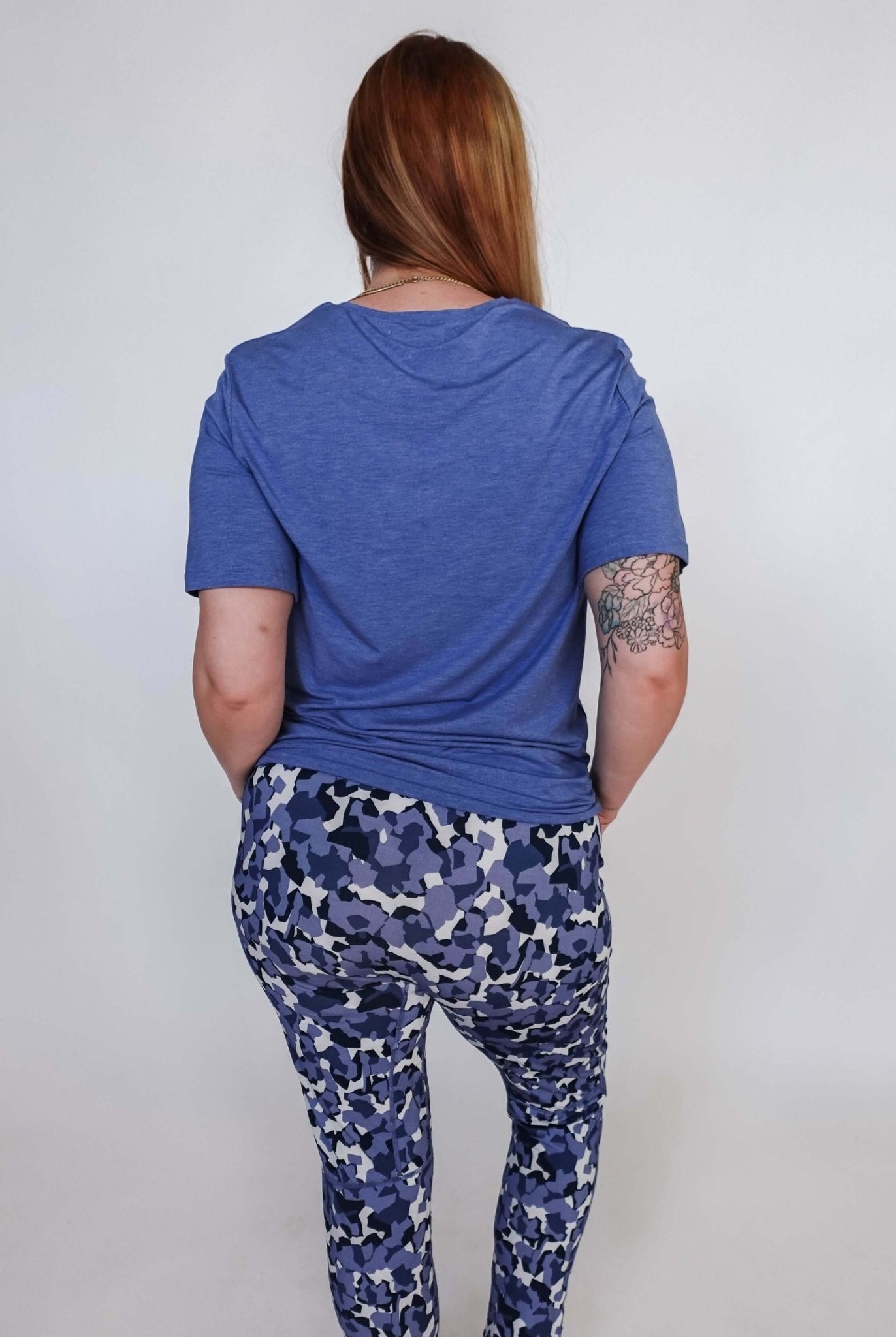 Short Sleeve Tee - Unisex Bamboo | Heather Blue
