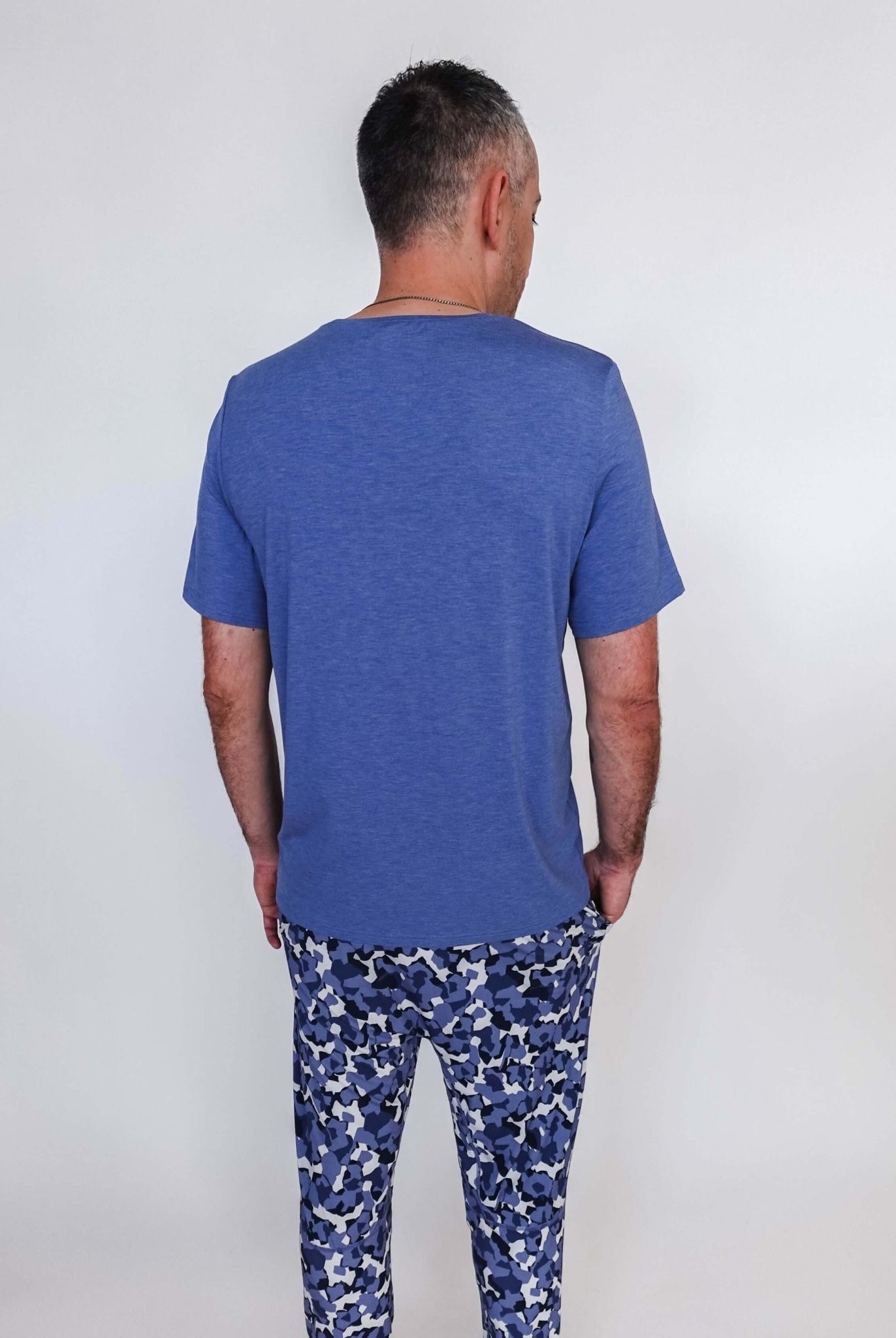Short Sleeve Tee - Unisex Bamboo | Heather Blue